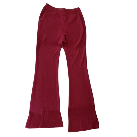 CALVIN KLEIN Performance Waffle Knit High Waist Flare Pants Size XL New MSRP $60 - Picture 7 of 11